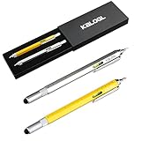 Multitool Pen [2 Pack] Stylus Pen 9-in-1 Combo Pen [Functions as Touchscreen Stylus