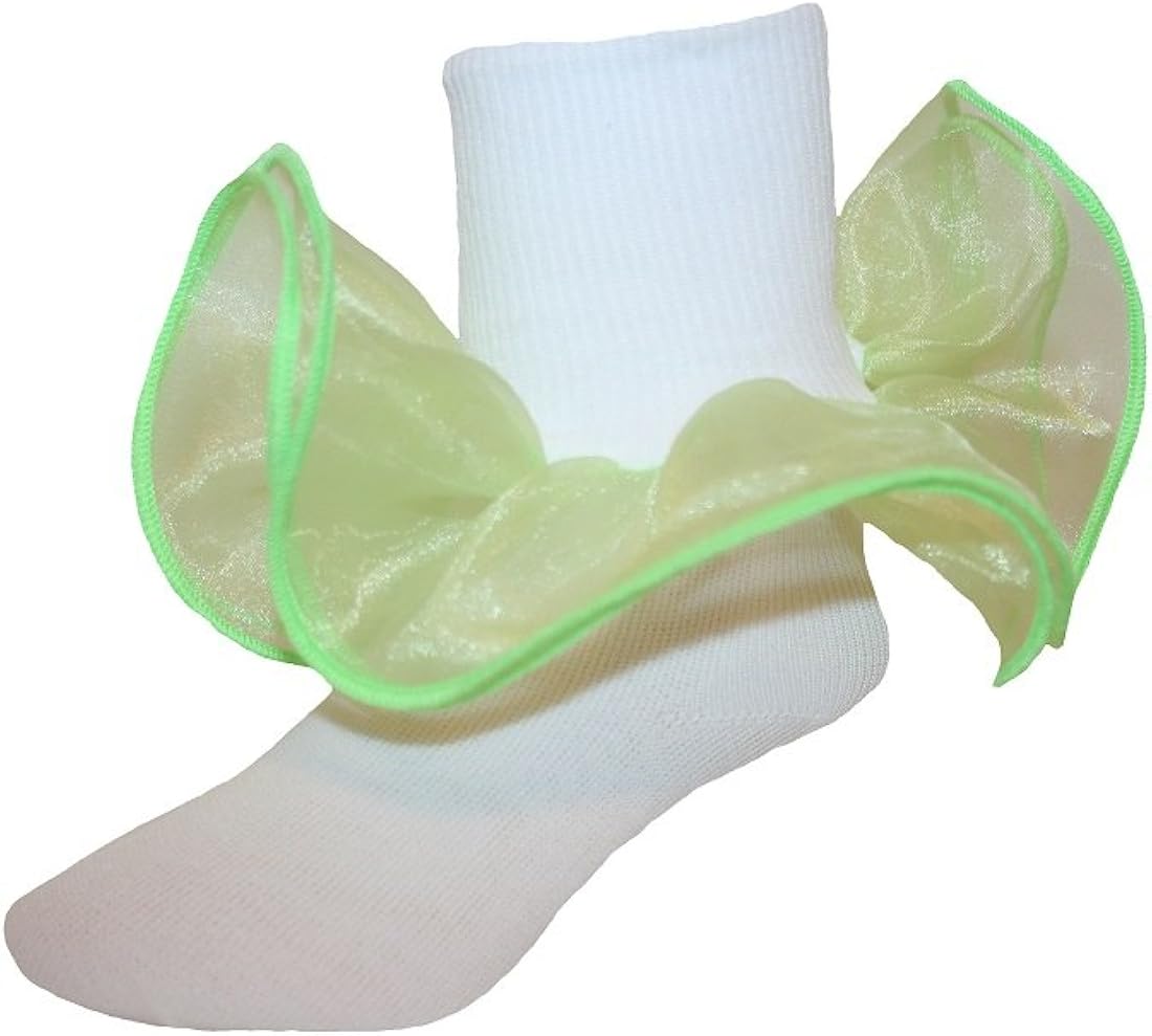 pageant ruffle socks