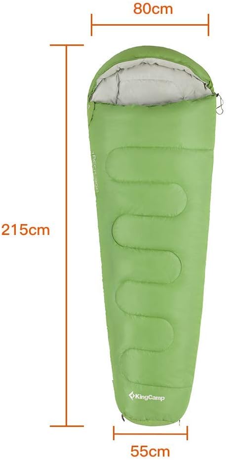 Kingcamp Trek 300 Camping Hiking 3 4 Season Mummy Sleeping Bag Right Green 215 X 80 X 55 Cm Amazon Co Uk Sports Outdoors Kingcamp Trek 300 Camping Hiking 3 4 Season Mummy Sleeping Bag Right Green 215 X 80 X 55 Cm Amazon Co Uk Sports Outdoors