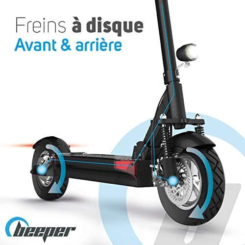 BEEPER Max électrique avec Alarme 10 Pouces 500W 48V