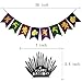 Game of Thrones Party Supplies Set - Happy Birthday Banner with Cake Toppers Party Decorations