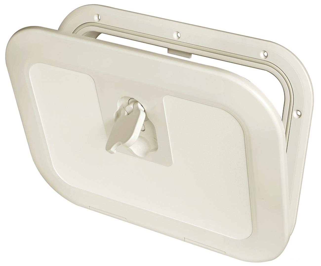 Osculati Plastic Inspection Hatch – 380MMX280 MM – Available in Cream, Black Or Grey Size:creme. RAL 9010