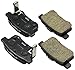 Honda Genuine 43022-TA0-A40 Brake Pad Set, Rear