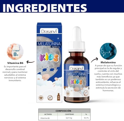 MELATONINA LIQUIDA KIDS 50ML 1MG DRASANVI