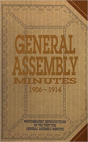 General Assembly Minutes 1906 1914 Church Of God Of Prophecy A J Tomlinson Amazon Com Books