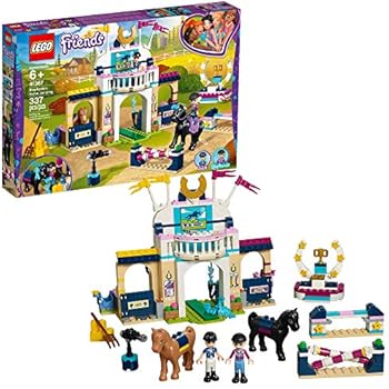 LEGO Friends Stephanie's Horse Jumping 41367 Building Kit (337 Pieces)