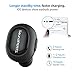SoundPEATS D3 Bluetooth Wireless Earbud with Mic for iPhone/Android/Windows 10 Cellphones, Tablets and Computers (Black)