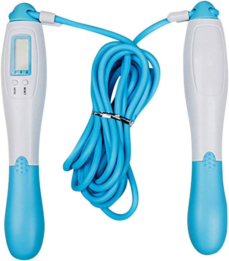 Jump Rope, Ball Bearings Tangle-Free Rapid Speed Cable Skipping Rope, Adjustable Jumping Ropes with Memory Foam Antiskid Handles for Men, Women and Kids, Adjustable Wire Rope