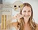 Soft Bristles BPA Free Bamboo Toothbrushes and Cases, Natural Biodegradable, eco-friendly, with travel holders, set of 2 handmade gift set