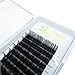 QUEWEL Eyelash Extension Supplies 0.05 D Curl 14mm Classic Individual Lash Extensions|Optinal 0.03/0.05/0.07/0.10/0.15/0.20 C/D Single 8-25mm Mix 8-14mm 15-20mm 20-25mm|(0.05 D 14mm)