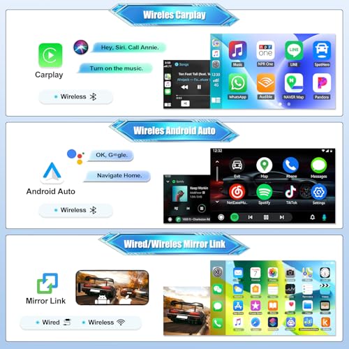 Android 15, 4G+64G GOHHDL Car Radio for Renault Traffic 3 2014-2021 / Opel Vivaro B 2014-2018 with Carplay Android Auto, 9 Inch Car Radio with GPS WiFi Bluetooth FM/RDS EQ SWC Camera & Mic