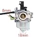 HOOAI Carburetor for Toro Power Clear 421 & 621 19-1996 120-4418 120-4419 Models 38451 38452 38453 38454 38458 38459 38567 38588 Snow Thrower (19-1996)