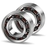 Coogam 688 Hybrid Ceramic Ball Bearing for High-end Fidget Spinner Toy DIY Replacement ,High Speed Smooth Quiet Durable,Si3N4 Silicon Nitride Black Ceramic,Pack of 2 (Size 688)
