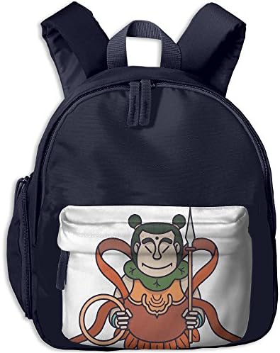 Ichenquxi Oxford Backpack, Printed Chinese Mythological Characters