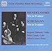 Plays Mendelssohn/Schumann Piano Trios