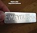 Aluminum Tree Tags / Labels - Made in USA - 100 Tags (with wires)