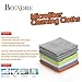 Multi-Function Microfiber Cleaning Cloths - 24Pack | Absorbent for Home/Kitchen/Car Glass/Disk Screen/Tablets |, 12x12 Inch.