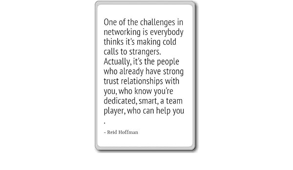 Uno de los retos en cable de es everybo... - Reid Hoffman Comillas ...
