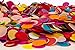 Confetti Kings Premium Multi-Colored Round Confetti Top Grade Biodegradable Paper Confetti - Great for Parties, Celebrations, Sports Matches & Other Events - Large 7 Ounce (200g) Bag