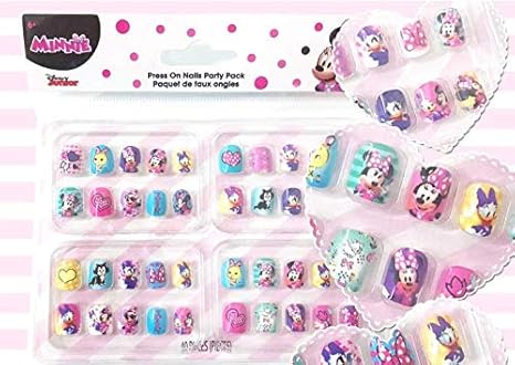 Amazon ディズニー ミニーマウス 子供用 ネイルチップ 40枚セット Amazon ディズニー ミニーマウス 子供用 ネイルチップ 40枚セット