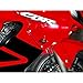 Motorcycle LED Flushmount Turn Signals Smoke Flush Mount Indicators Signals Compatible with 1997-2012 Honda 600RR 600 F41 1000RR