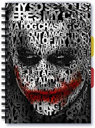 Posterskart Joker Quotes Notebook A5 Ruled