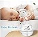 Humidifier for Sleep, Yoga, Meditation, Rest, Relaxation, Prayer, Mindfulness, Insomnia, Stretching, Sleeplessness with Whisper-Quiet Operation, Automatic Shut-off, and White Night Light by JZK