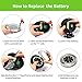 Solar Ground Lights - 8 LED Garden Lights Outdoor Waterproof Patio Lights for Lawn,Pathway,Yard,Driveway,Step and Walkway - 8 Pack White