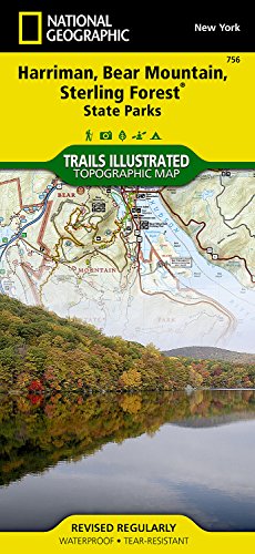 Download Harriman and Bear Mountain State Parks (Trails Illustrated Map #756)