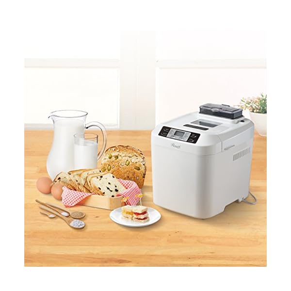 Rosewill RHBM15001 2Pound Programmable Rapid Bake Bread Maker with Automatic Fruit and Nut