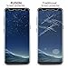 Galaxy S8 Screen Protector, [2-Pack][Full Coverage] PLESON Samsung Galaxy S8 Screen Protector [Case Friendly][Bubble-Free][No Lifted Edges] Wet Applied HD Clear Film Screen Protector for Galaxy S8