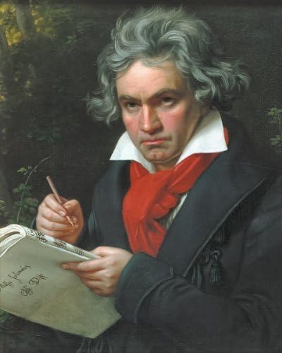 Photographs - New 8x10 Photo: Famed German Composer of Music Ludwig van Beethoven