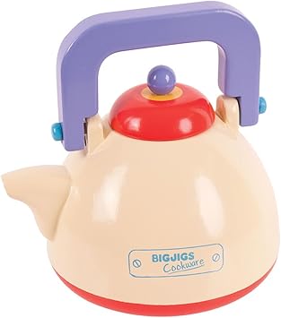 wooden play kettle