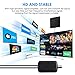 [Newest 2019] Amplified HD Digital TV Antenna Long 65-120 Miles Range - Support 4K 1080p and All Older TV's Indoor Powerful HDTV Amplifier Signal Booster - 18ft Coax Cable/USB Power Adapter