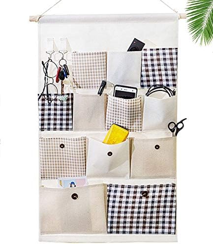 Lhy Save Bolsillos Pared Puerta Armario Bolso Colgante Organizador