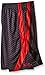 CB Sports Big Boys' Printed Performance Athletic Short, TH07-Black/Red, 10/12