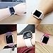 Compatible Apple Watch Band with Case 38mm [5 Pack], MAIRUI Protective Case Bumper Cover Silicone Replacement for Apple Watch Series 3/2/1, iWatch Sport/Edition/Nike+