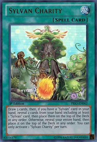 Yu-Gi-Oh! - Sylvan Charity (PRIO-EN062) - Primal Origin - 1st Edition - Ultra Rare