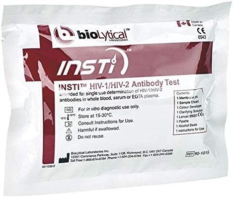 Hiv-Schnelltest Aids Test, 1 Hiv Testkit with all Necessary Components