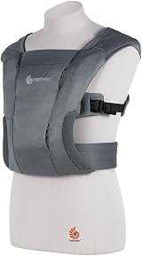 Ergobaby Embrace Soft Air Mesh Baby Carrier Newborn Front Belly 2-Position view 6