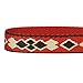 Blueberry Pet 13 Colors Tribal Print Splendid Burnt Orange Braided Dog Collar, Medium, Neck 14.5