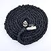 Durark 50ft Heavy Duty Expandable Hose (Black), Upgraded Brass Fittings and Shut-off Valve, Toughest, Flexible, Expanding Garden and Utility Hose (50 foot) - Extra Washers Included