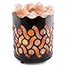 CRYSTAL DECOR Himalayan Pink Salt Lamp Basket & Dimmer Cord Bulb