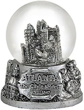 Americaware PSGATL45 45 mm Atlanta Snow Globe