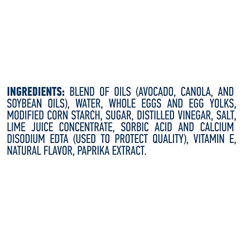 Hellmann's Mayonnaise Dressing, Avocado Oil with a hint of Lime 24 oz