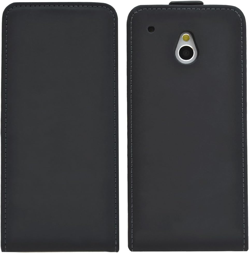 Suncase Flip-Style Leather Case for HTC One Mini Black - Image 3