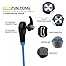 Bluetooth Headphones, Wireless Earbuds Bluetooth Headset with mic Sports running Earphones for iPhone Sony Samsung motorola LG (Blue)