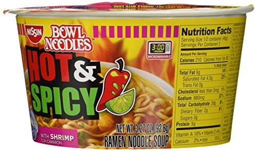 Nissin Hot & Spicy Shrimp Bowl - Image 5
