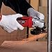 4-1/2-Inch Angle Grinder 6.0-Amp with 3 Abrasive Wheels (Cutting Wheel, Grinding Wheel, Flap Disc) and Auxiliary Handle, Masterworks MW589