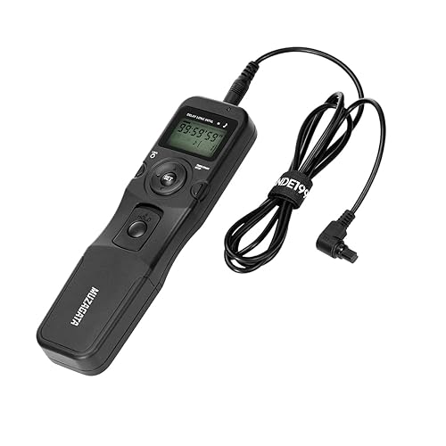 MUZAGATA Intervalometer Timer Wired Shutter Release Remote LCD